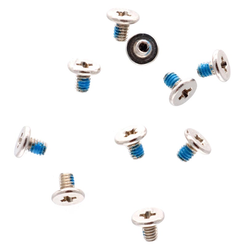 PartEGG 10pcs M2x3 mm Screws Phillips Flat-Head Replacement for Laptop Desktop PC M.2 SSD WLAN Card Cooling Fan Bottom Case (Silver) - Image 4